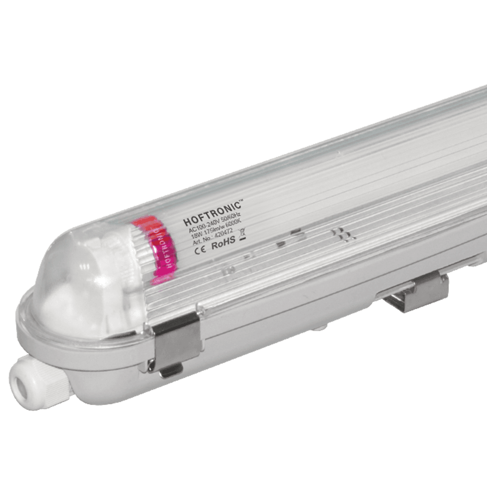 LED TL armatuur 150cm - T8 (G13) - 30W 5250 lumen (175lm/W) - 6000K daglicht wit (860) - Koppelbaar - Flikkervrij - IP65 waterdicht - LED TL Lamp | HOFTRONIC