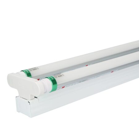 LED TL armatuur 150cm dubbel - T8 (G13) - 60 Watt 9600 lumen (160lm/W) - 4000K neutraal wit (840) - Flikkervrij - IP20 Stofdicht | HOFTRONIC
