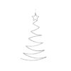 LED Wanddeco everlands kunstkerstboom groen 100x60cm | Svenska Living