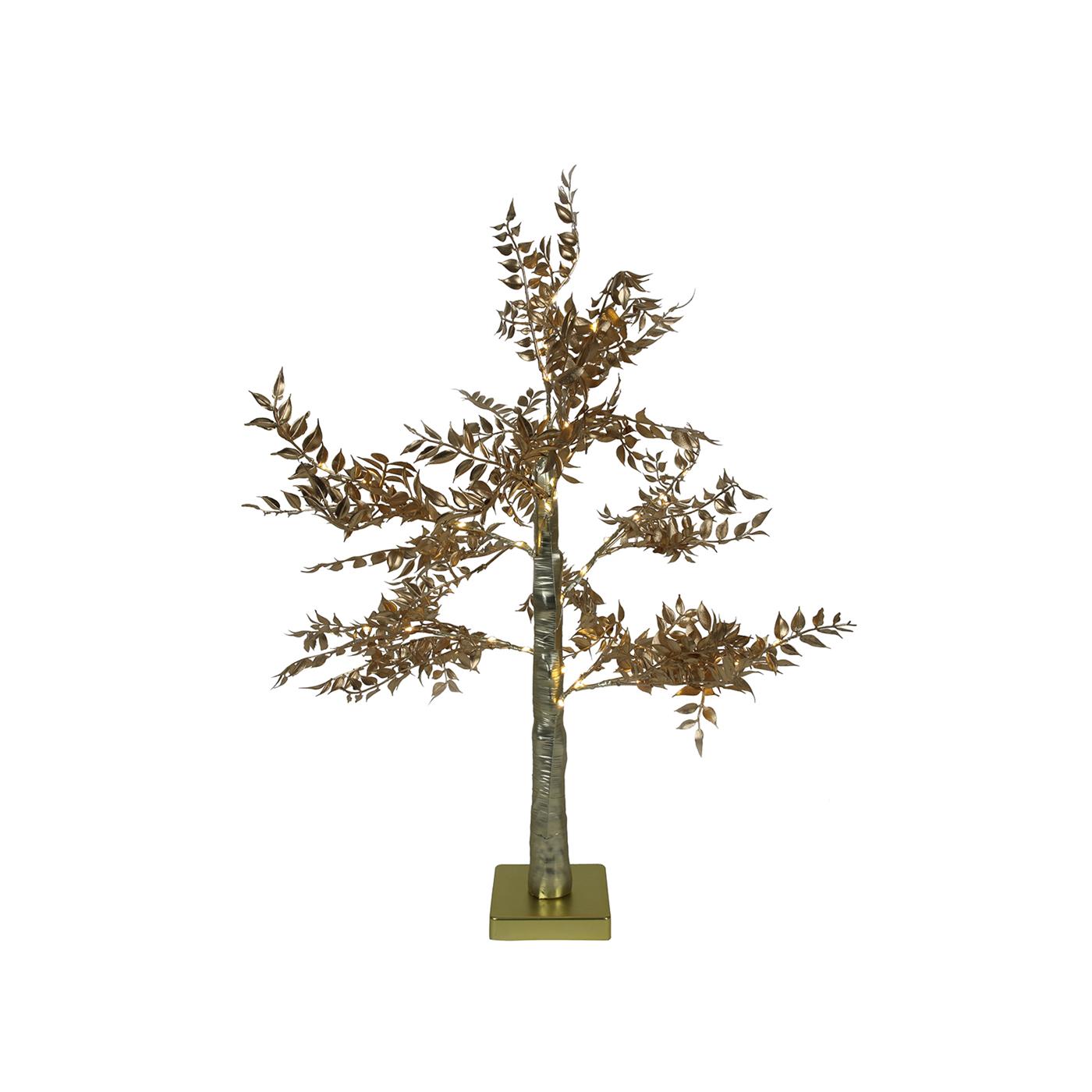 LED boom goud 60cm led40 warm 3xAA | Svenska Living