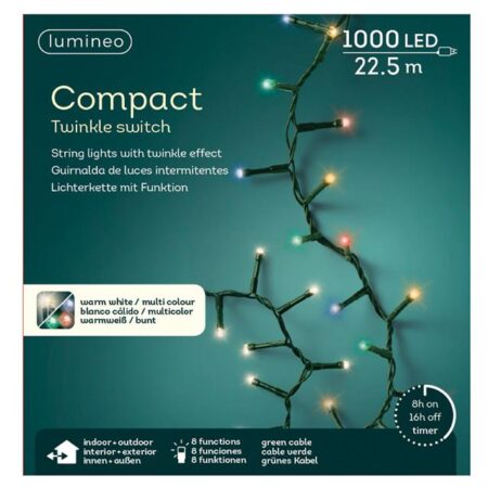 LED compact lights colour changing 1000L | Lumineo