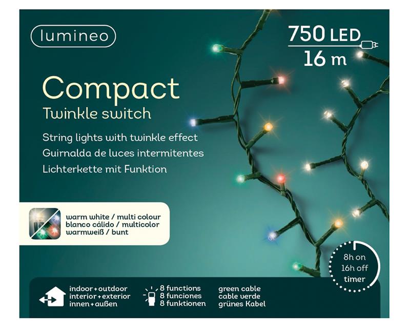 LED compact lights colour changing 750L | Lumineo