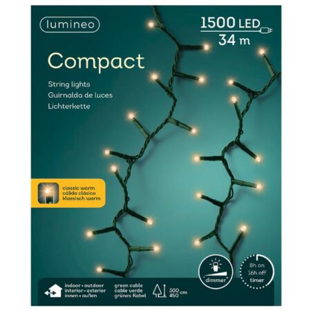 LED compact lights steady 1500L 34m | Lumineo