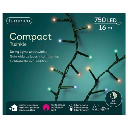 LED compact lights twinkel 750L multikle | Lumineo