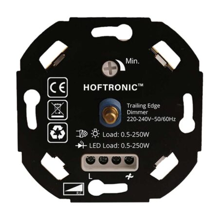 LED dimmer - 0.5-250 watt - Geschikt voor fase afsnijding - Universeel | HOFTRONIC