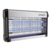LED-muggenlamp - 13W - UV-insectenlamp - 3500V - Geschikt voor 100m² - IP20 voor binnen - Zwart/zilver - Kettinglengte van 60cm | HOFTRONIC