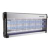 LED-muggenlamp - 16W - UV-insectenlamp - 3500V - Geschikt voor 150m² - IP20 voor binnen - Zwart/zilver - Kettinglengte van 67cm | HOFTRONIC