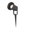 LED prikspot - Dimbaar - Kantelbaar - 4000K neutraal wit - 4 Watt 345 Lumen - IP65 - Waterdicht - Zwart - Tuinspot - tuinverlichting - padverlichting | HOFTRONIC