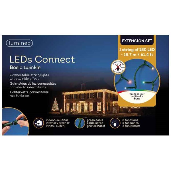 LED's connect basic twinkle KLEUR 18