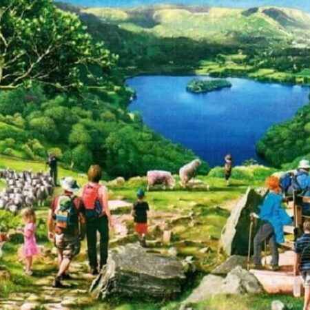 Lake View legpuzzel 1000 stukjes | The House of Puzzles