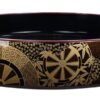 Lakwerk Sushi Oke Schaal - Zwart/Rood - 46 x 6cm | Tokyo Design Studio