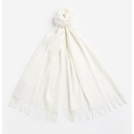 Lambswool Wrap Cream | Barbour