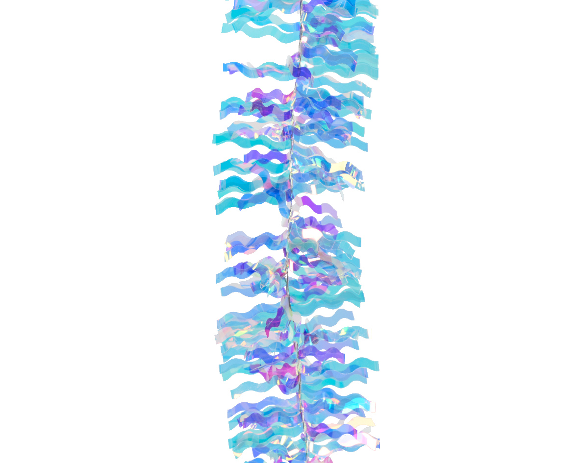 Lametta guirlande iriserend 270cm | Decoris