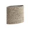 Lampenkap Ovaal smal Osire grijs bruin S | Light & Living