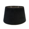 Lampenkap Velours Rond zwart 50 |