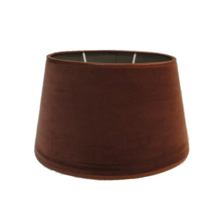 Lampenkap Velours Rood bruin 30 |