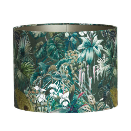 Lampenkap Xenia Flora groen 40cm | Light & Living