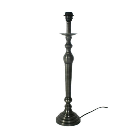 Lampvoet Chabris tin antiek L |