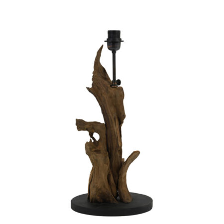Lampvoet Ikal hout Naturel bruin | Light & Living
