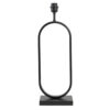 Lampvoet Jamiri mat zwart L | Light & Living