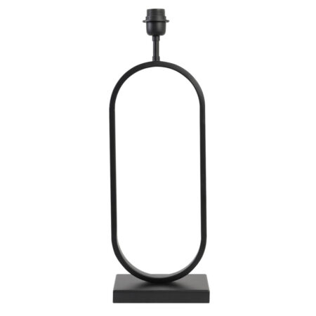 Lampvoet Jamiri mat zwart L | Light & Living