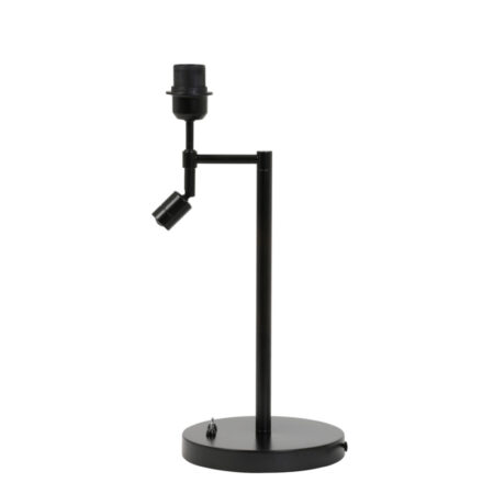 Lampvoet Montana mat zwart met LED | Light & Living