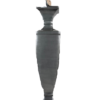 Lampvoet New Square tin antiek L |