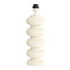 Lampvoet Soroca mat creme M | Light & Living