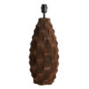 Lampvoet Takabe hout chocolade bruin L | Light & Living