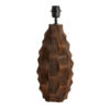 Lampvoet Takabe hout chocolade bruin M | Light & Living