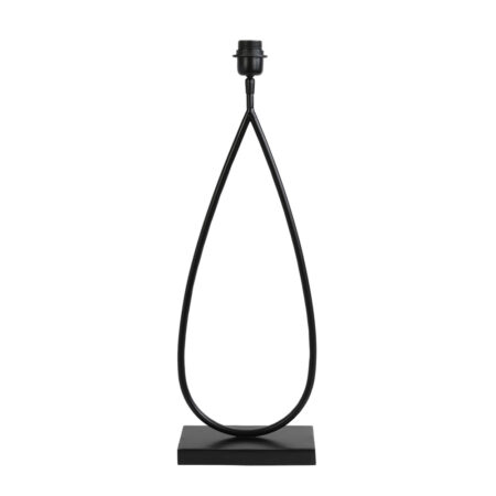 Lampvoet Tamsu mat zwart L | Light & Living