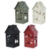 Lantaarn Ijzer 8cm x8cm x15cm |