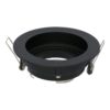 Laredo LED Inbouwspot - Kantelbaar armatuur - Diameter 100mm - GU10 Fitting incl. lamphouder - Rond - IP20 - Zwart | HOFTRONIC