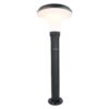 Layton - Solar Sokkellamp - 3000K Warm wit - 900 lumen - 6-12 uur brandtijd - Tuinlantaarn - Padverlichting - IP65 waterdicht | HOFTRONIC