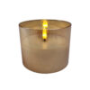 Led Glas gold white wax s |