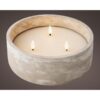 Led Kaars Beton Buiten Dia 20 Cm X Hoogte 8cm |