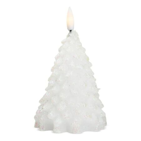 Ledkaars Boom 11cm Glitter |