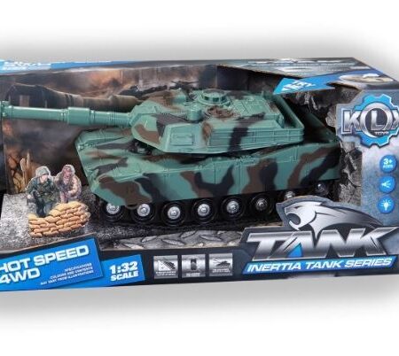 Legertank frictie 25cm in doos | Merkloos