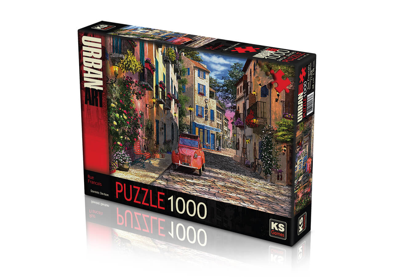 Legpuzzel Rue Francais 1000 stukjes | KS Games