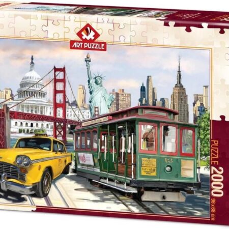 Legpuzzel USA 2000 stukjes Art-Puzzle | Art Puzzle