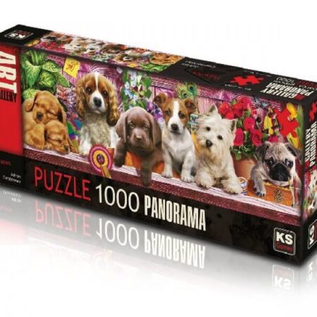 Legpuzzel puppys 1000 stukjes KS Games | KS Games