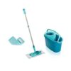Leifheit Clean Twist Vloerwisser M Klittenband Ergo 33Cm + Gratis doek | Leifheit