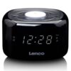 Lenco FM Wekkerradio Met Nachtlamp |