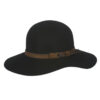Leonora Crushable black | Hatland