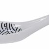 Lepel met golvend patroon - Tokyo Design Studio - Nippon Black - 13.8 x 4.8cm | Tokyo Design Studio