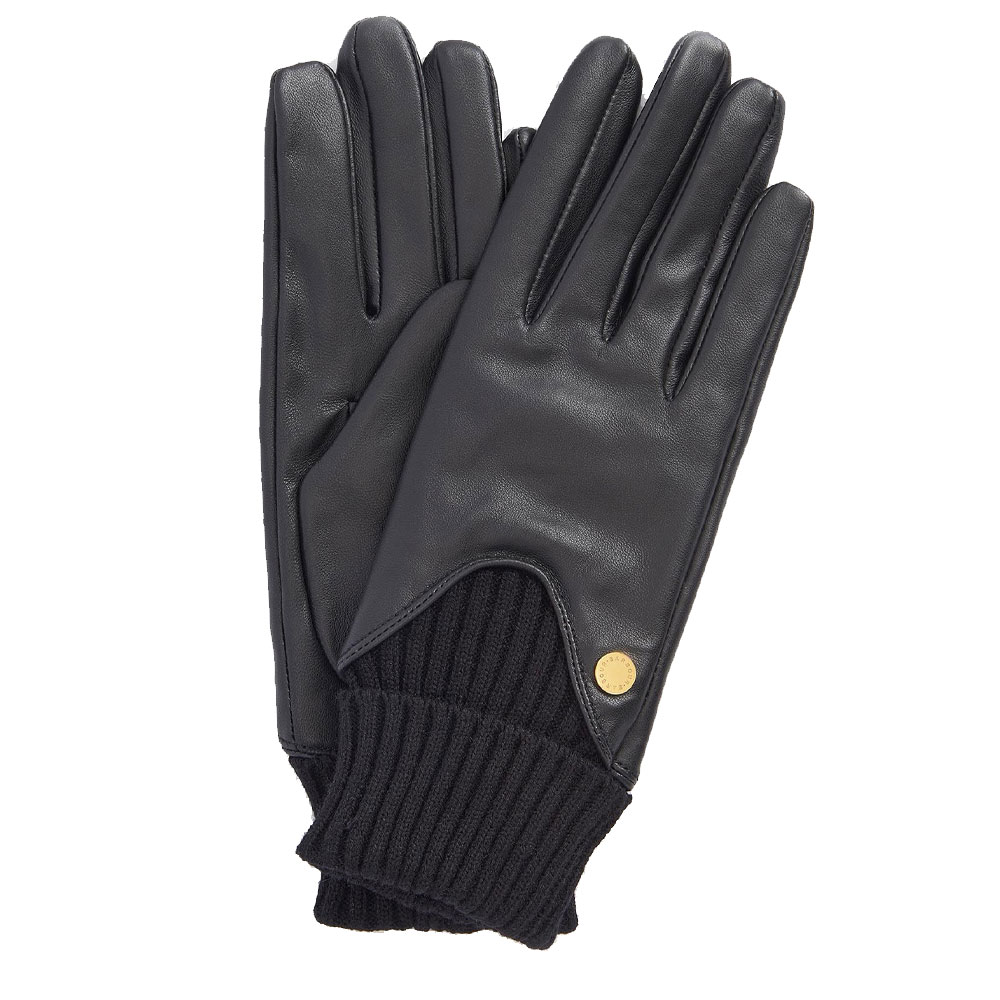 Leren dames handschoen Deanna Black | Barbour
