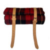 Leren draagriem Plaids |