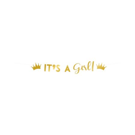 Letter banner - It's a girl! | Paperdreams