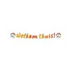 Letter banner - Welkom Thuis | Paperdreams