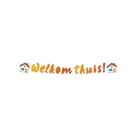 Letter banner - Welkom Thuis | Paperdreams
